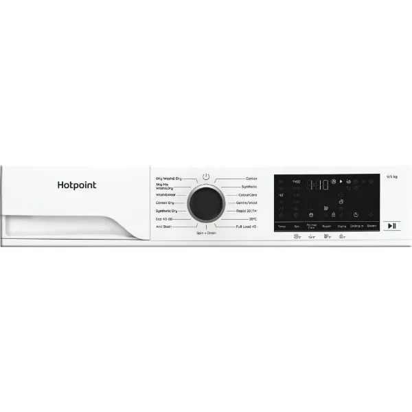 Hotpoint HBD9681ANTSTAIN 9kg/6kg 1400 Spin  Washer Dryer - White