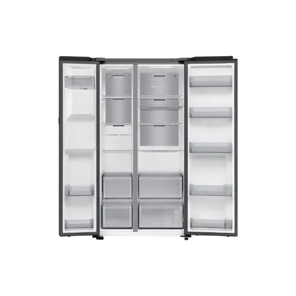 Samsung RS90F64EEFEU 91.2cm 60/40 Total No Frost American Fridge Freezer - Black