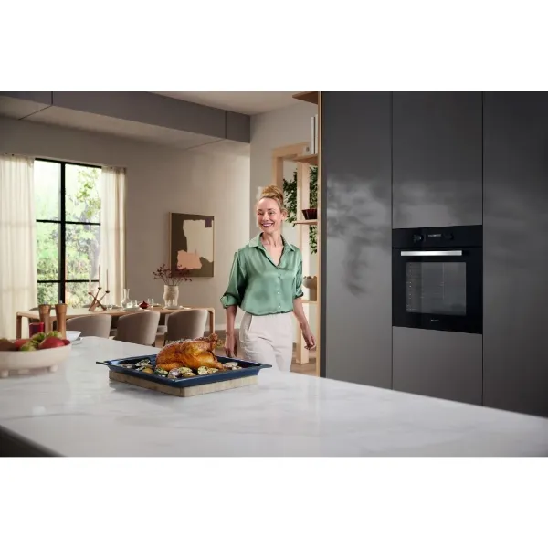 Miele H2766-1BP AirFry Built in Single Electric Oven with Pyrolytic Cleaning