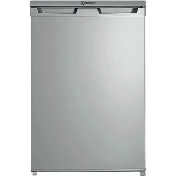 Indesit I55V1112SUK 55cm Low Frost Under Counter Fridge with Ice Box in Silver