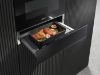 Miele ESW7010 14cm High Gourmet Warming Drawer in Obsidian Black
