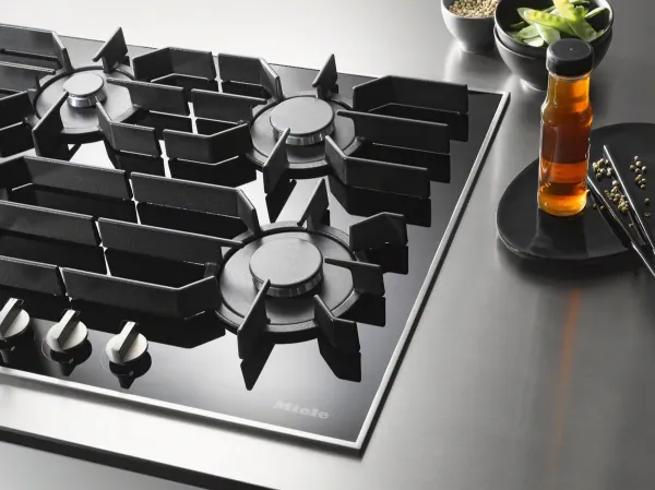 Miele KM3054-1 94cm 5 Burner Gas Hob in Black
