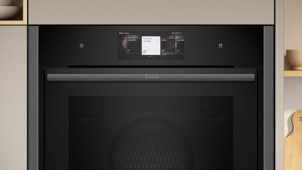 Neff B64VT73G0B Built In Oven With Added Steam Function And Slide & Hide®