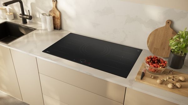 Neff T69FHV4L0 90cm Induction Hob in Black