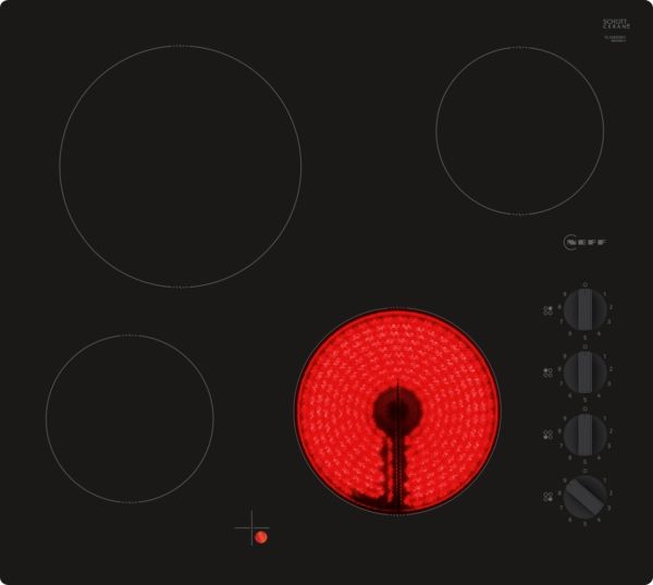 Neff T16NKE0L 60cm Electric Hob in Black