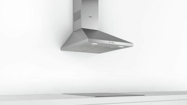 Bosch DWP64BC50B Series 2 60cm Wall-Mounted Cooker Hood in Stainless steel