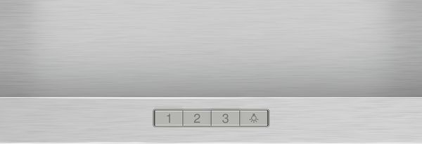 Bosch DWP64BC50B Series 2 60cm Wall-Mounted Cooker Hood in Stainless steel