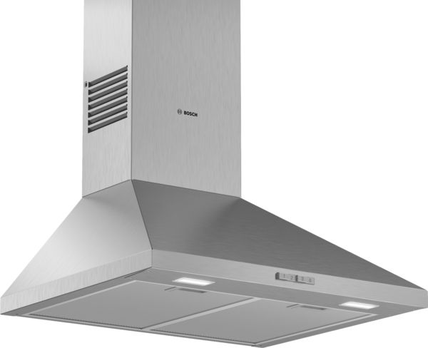 Bosch DWP64BC50B Series 2 60cm Wall-Mounted Cooker Hood in Stainless steel