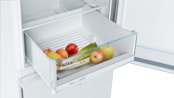 Bosch KGV336WEAG Freestanding Fridge-Freezer In White