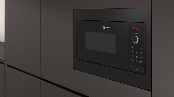 Neff HLAWG25S3B Built In Microwave Oven In Black