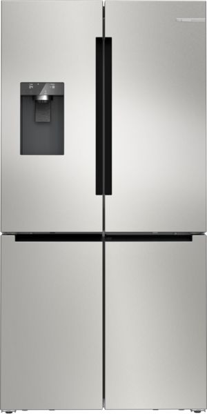 Bosch KFD96APEA American Style Fridge Freezer with French Doors in Brushed Steel Anti-Fingerprint