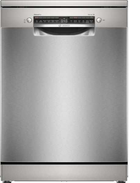 Bosch SMS4EMI06G Freestanding Dishwasher In Silver inox