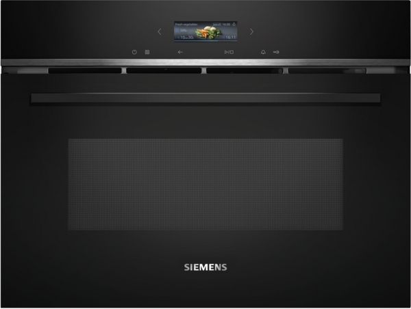 Siemens CE732GXB1B Built In Microwave Oven In Black