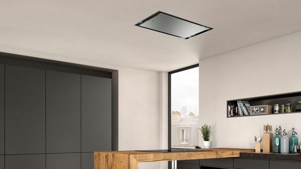 Neff I95CAQ6N0B 90cm Ceiling Cooker Hood in Stainless Steel