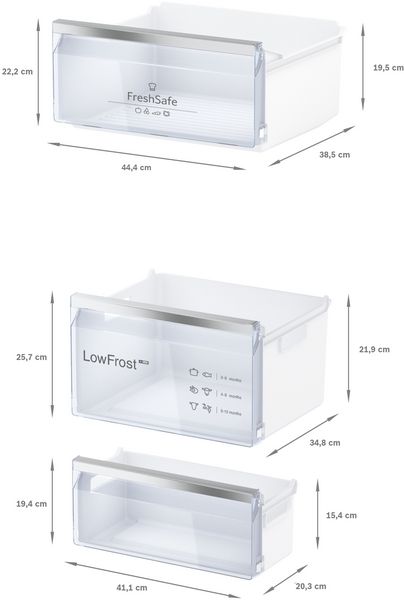 Neff KI5872SE0G Built In Fridge-Freezer