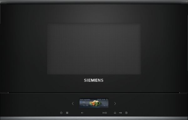 Siemens BF722L1B1B Built-in Microwave Oven in Black