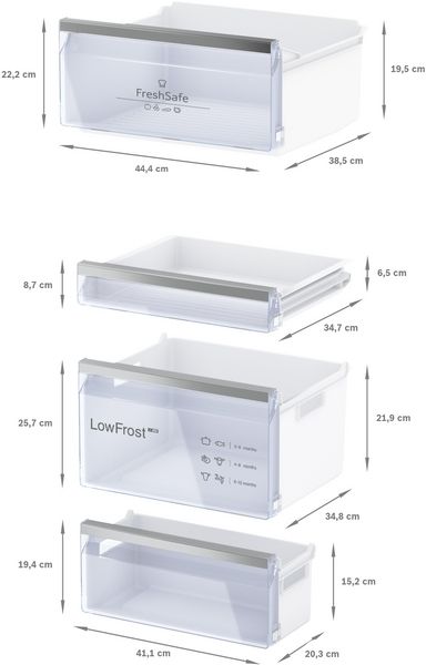 Neff KI5862SE0G Built In Fridge-Freezer