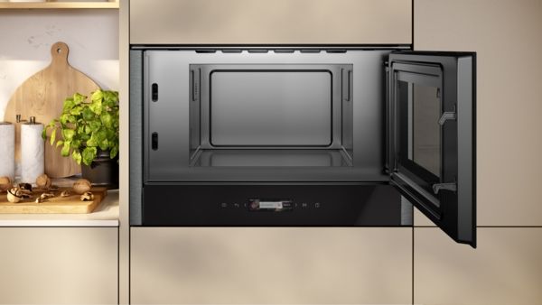 Neff NR4WR21G1B Built-in Microwave Oven in Graphite