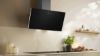 Neff D83IDK1S0B 80cm Wall-Mounted Cooker Hood in Black and Clear Glass