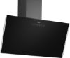 Neff D83IDK1S0B 80cm Wall-Mounted Cooker Hood in Black and Clear Glass