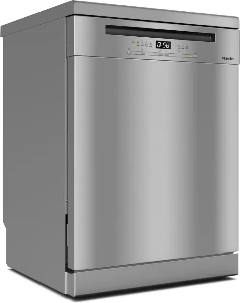 Miele G5811SC CLST Freestanding Dishwasher in Clean Steel