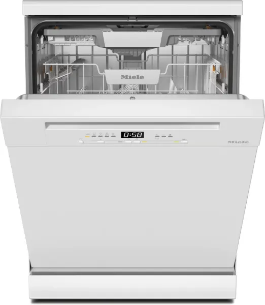 Miele G5811SC WH Full Size Freestanding Dishwasher in White