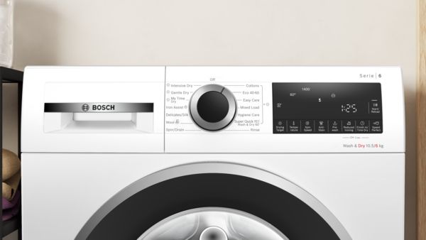 Bosch WNG25401GB Washer Dryer In White