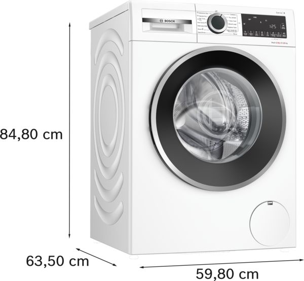 Bosch WNG25401GB Washer Dryer In White