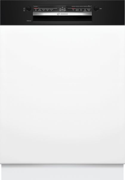 Bosch SMI2HTB02G, Semi-integrated dishwasher Black