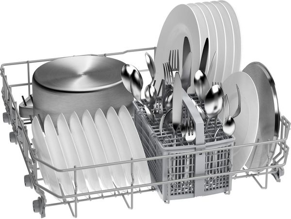 Bosch SMI2HTB02G, Semi-integrated dishwasher Black