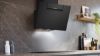 Siemens LC67KFN60B 60cm iQ300 Wall-mounted Cooker Hood in Clear Glass and Black
