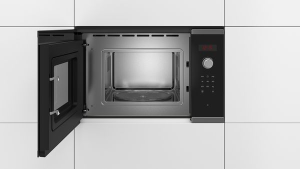 Bosch BFL523MS0B Series 4 Built-in Microwave Oven in Stainless Steel