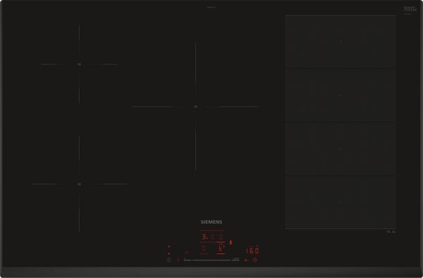 Siemens EX851HVC1E 80cm iQ700 Induction Hob in Black