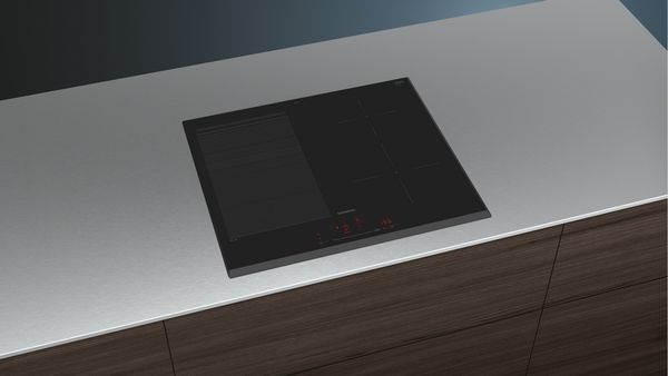 Siemens EX651HEC1E 60cm iQ700 Induction Hob in Black