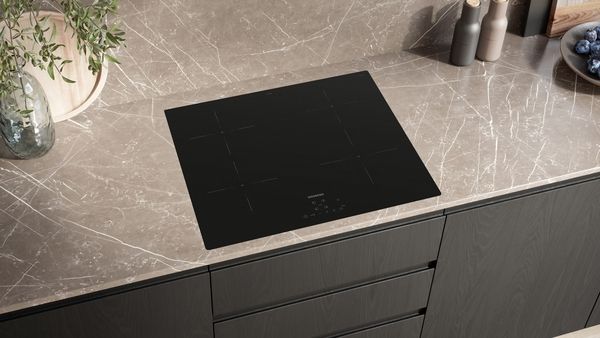 Siemens EU611BEB5E 60cm Induction Hob in Black