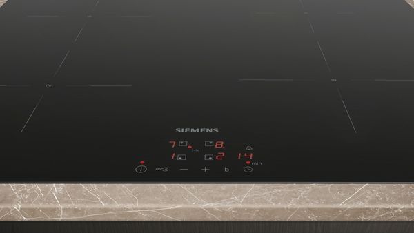 Siemens EU611BEB5E 60cm Induction Hob in Black