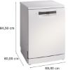 Bosch SMS6ZCW10G Full Size Freestanding Dishwasher in White