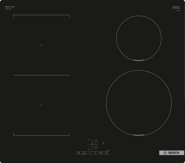 Bosch PWP611BB5B 60cm Induction Hob in Black