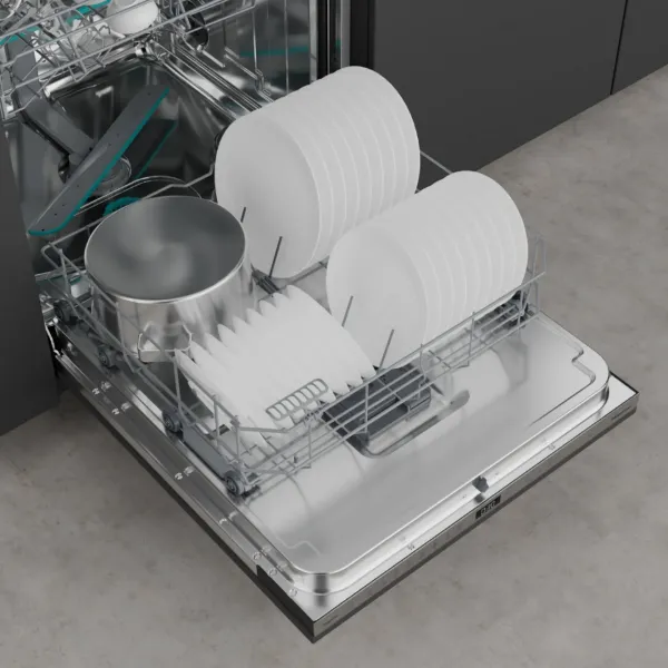 Hisense HV663A60UK Full-Size Fully Integrated Dishwasher - 16 Place Settings