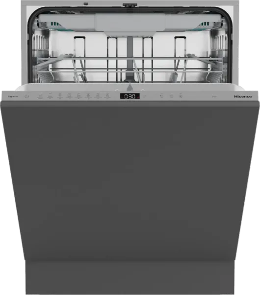 Hisense HV663A60UK Full-Size Fully Integrated Dishwasher - 16 Place Settings