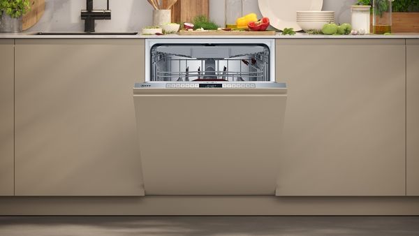 Neff S187ZCX03G N70 60cm Fully Integrated Dishwasher with Home Connect