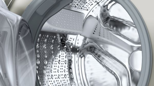 Siemens WG56B2ATGB 10kg 1600 Spin Freestanding Washing Machine in Silver Inox