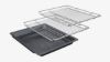 Neff B54CR31N0B Built In Single Electric Oven in Stainless steel with Slide & Hide®