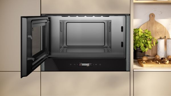 Neff NL4WR21G1B Built In Microwave Oven In Graphite
