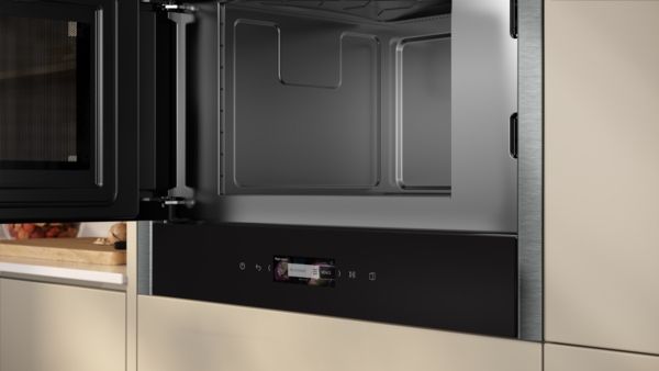 Neff NL4WR21G1B Built In Microwave Oven In Graphite