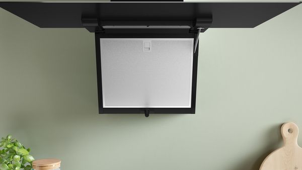 Bosch DWK87FN60B 80cm Wall-Mounted Cooker Hood in Black