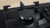 Bosch PPP6A6B90 60cm Gas Hob with FlameSelect in Black Tempered Glass 