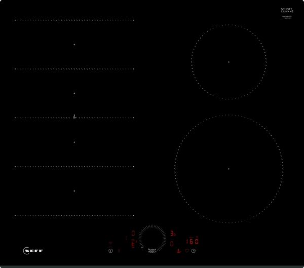 Neff T66FHE4L0 N70 60cm Induction Hob in Black