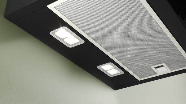 Bosch DWK67FN60B Wall Mounted Cooker Hood In Black