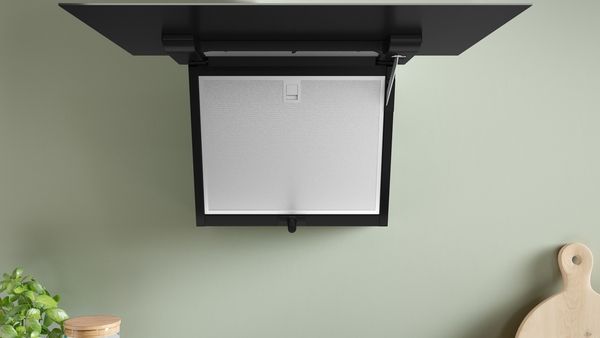 Bosch DWK67FN60B Wall Mounted Cooker Hood In Black
